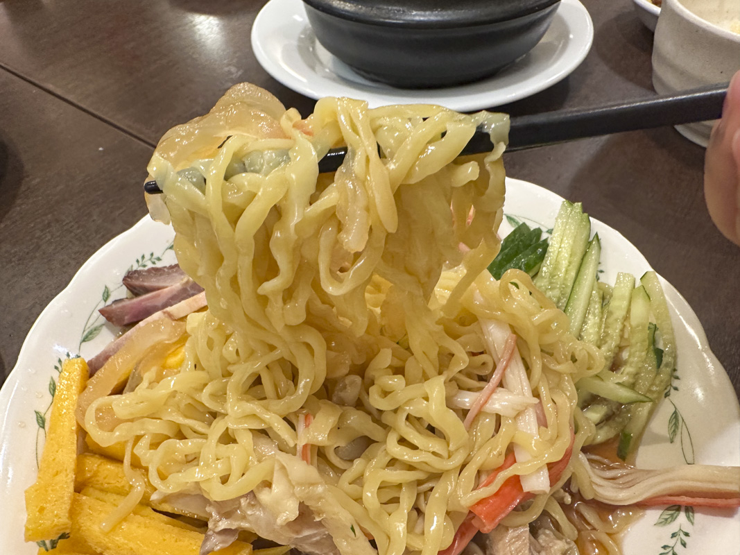 新宿の冷やし中華 9皿目！新宿曙橋「姜太公 曙橋店」