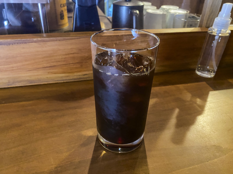 渋谷区神宮前『Bar werk（バー ウェルク）』オリジナルブレンドコーヒー アイス