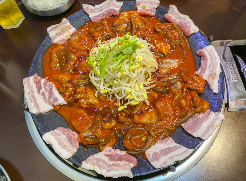 【新宿で韓国グルメ】東新宿の人気韓国料理『チュクミドサ新宿本店』