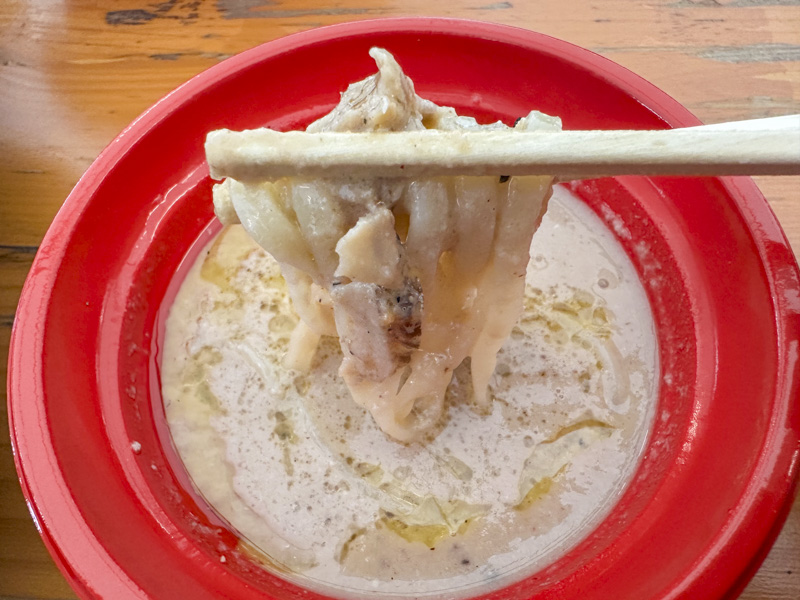 『世界一 美味い ラーメン祭』「ラーメン専科 竹末食堂」濃厚鶏つけ麺