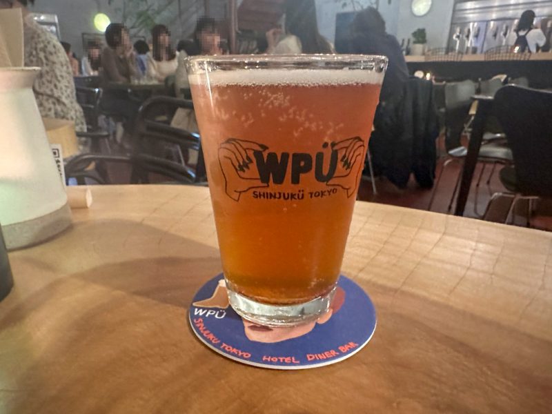 『WPU CAFE & DINER』のクラフトビール KAIGAN Brewery Shojo〜猩々〜