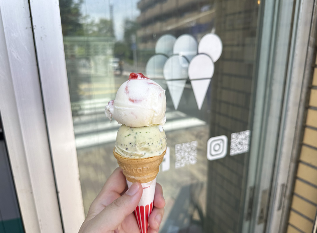 【わざわざ食べに行きたい！】アイスクリーム3選
11.【新宿富久町】『TOMIHISA ICE CREAM(トミヒサアイス)』のアイスクリーム