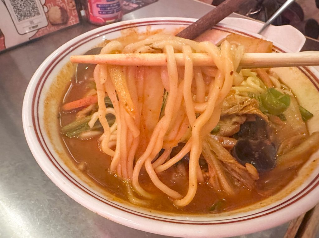『新大久保韓国横丁 ホンデポチャ』のチャンポンセット 1,540円