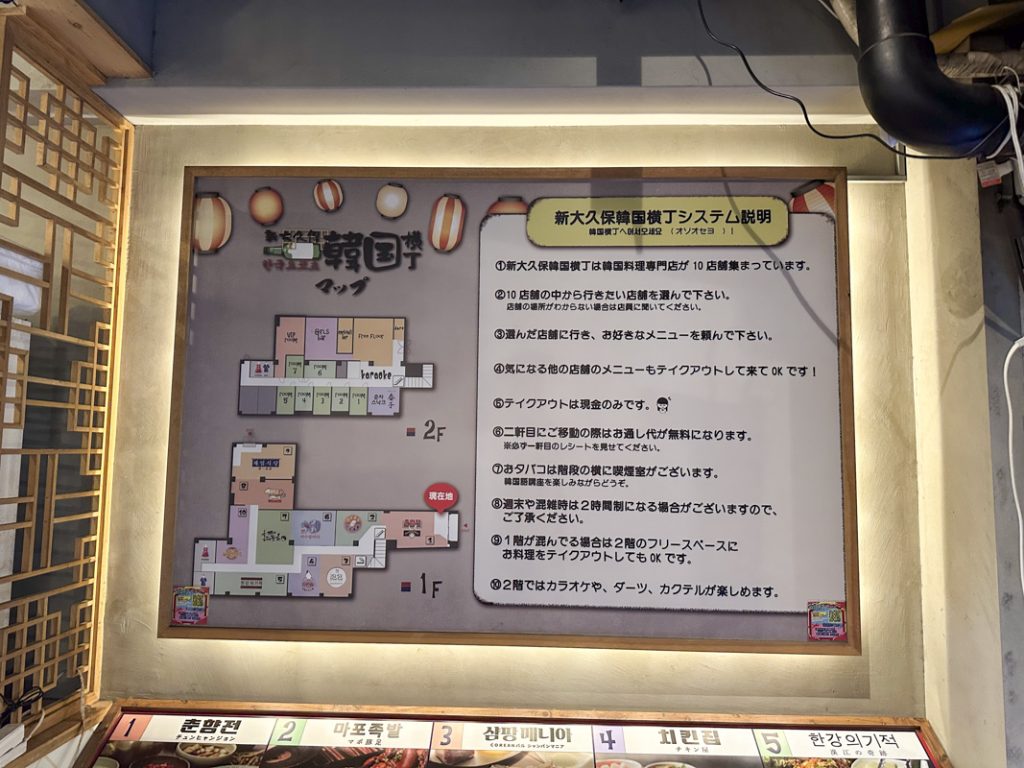 新大久保にある韓国夜市『新大久保韓国横丁 ホンデポチャ』