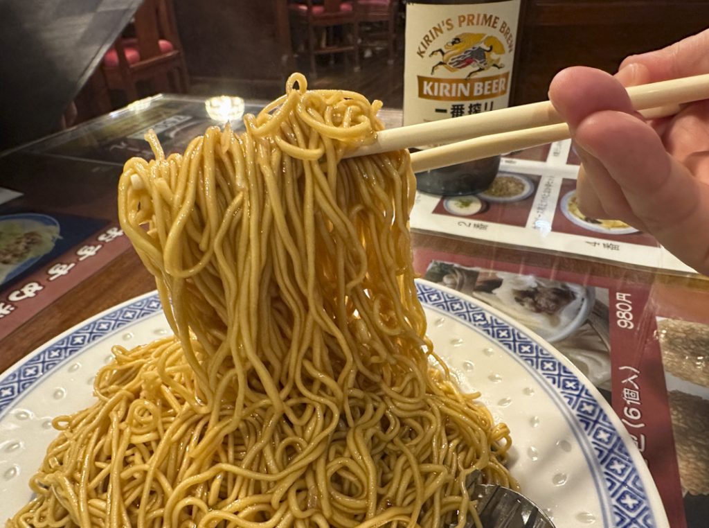 『嘉賓(カヒン)』牡蠣ソース和えそば 1,250円