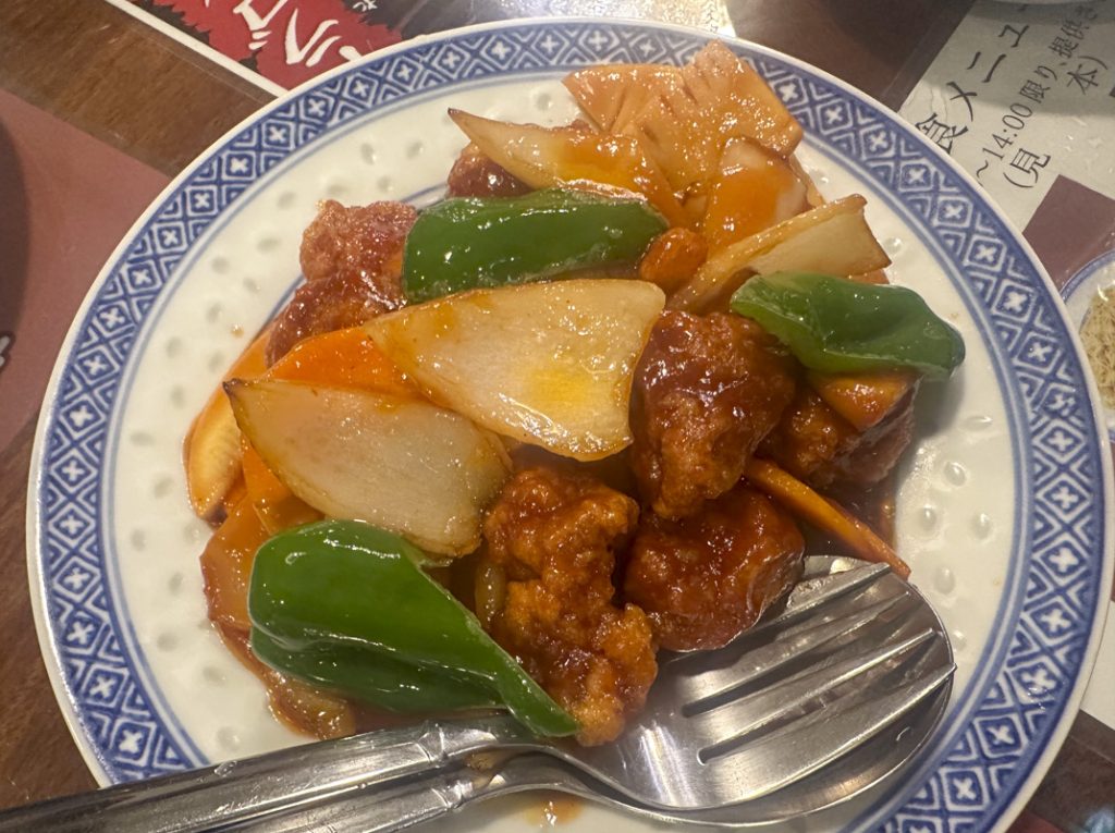 『嘉賓(カヒン)』酢豚 小皿 1,980円