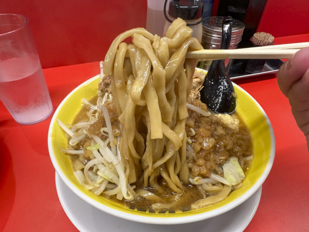 『BUTAKIN 新宿歌舞伎町店』小ラーメン 麺250g 1,200円
