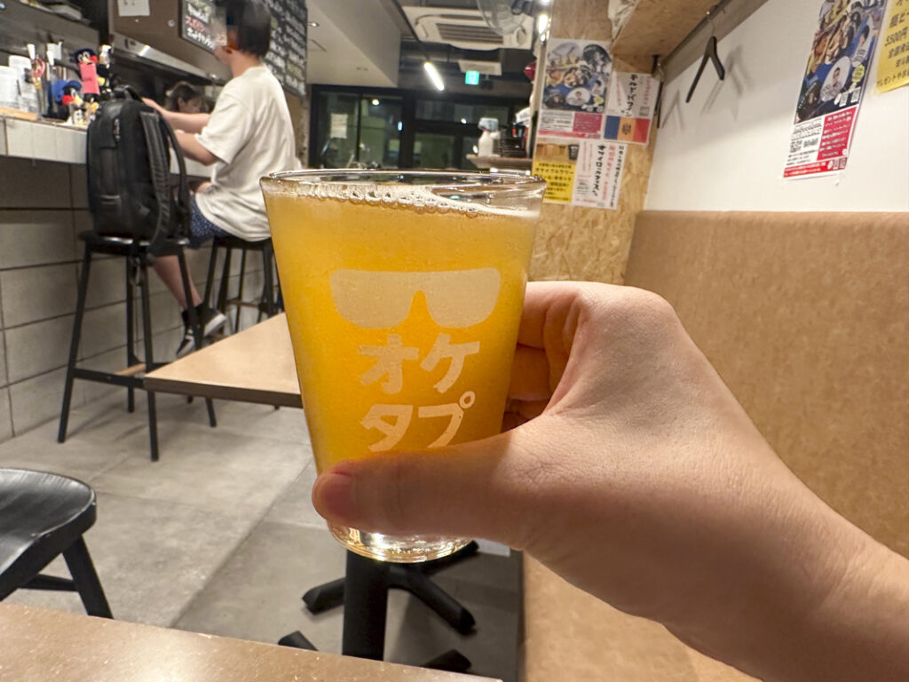 『オケタプ(OKEI TAPROOM)』荒川HAZYアンダーザブリッジ HALF 750円