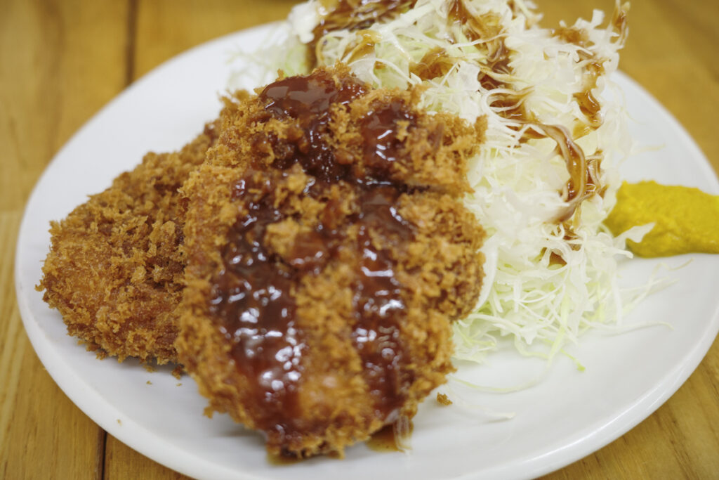 『とんかつ 山さき』ひれかつ定食 1,050円
