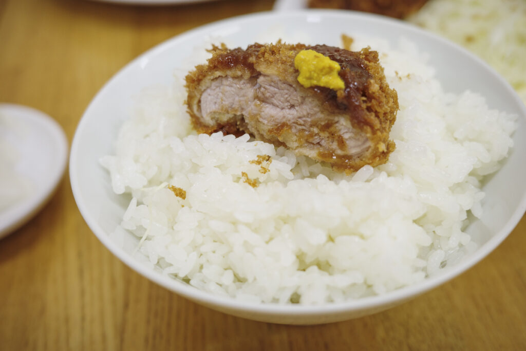 『とんかつ 山さき』ひれかつ定食 1,050円