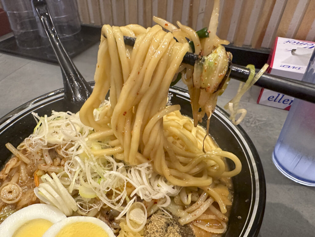 『旨辛タンメン 誠屋 新宿店』の「旨辛タンメン 3辛 」