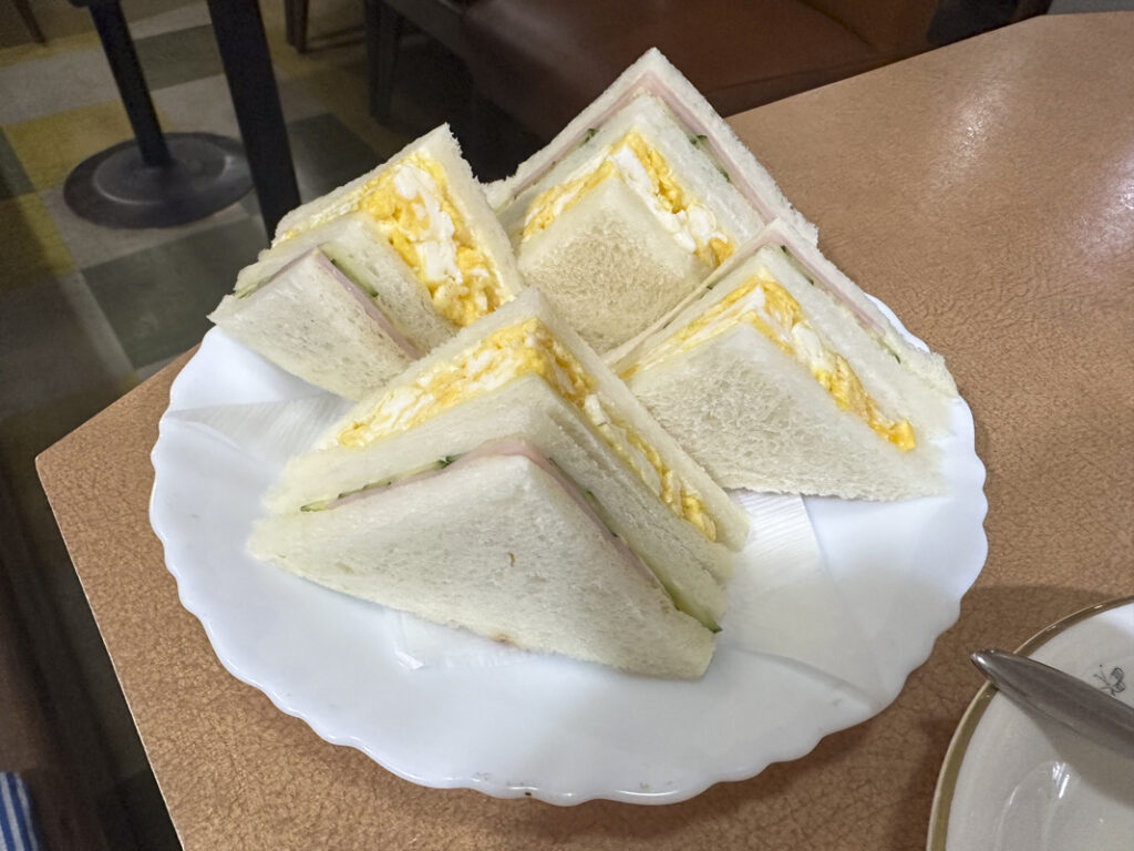 『フォンティーヌ』ミックスサンドセット