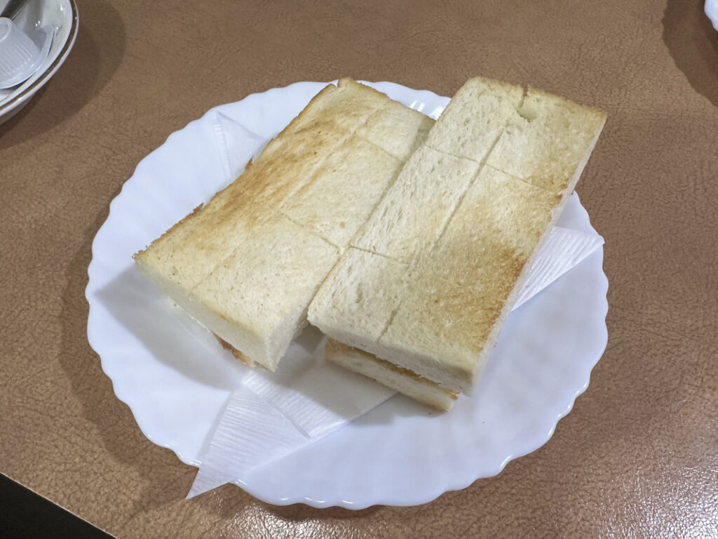 『フォンティーヌ』のトーストセット