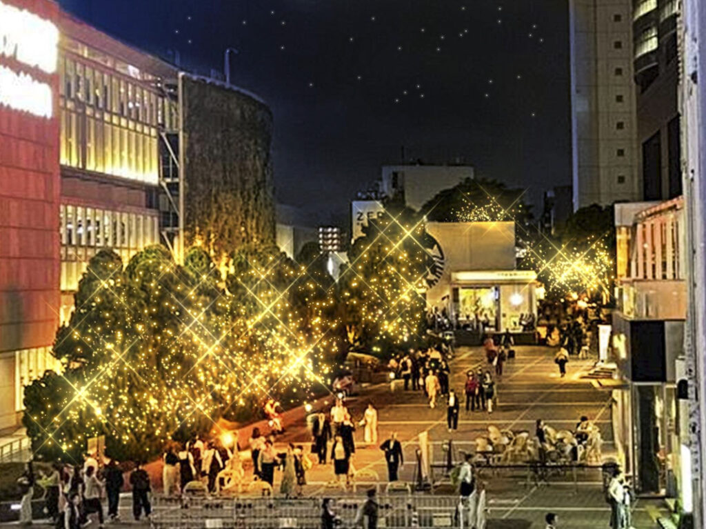 【新宿南口のイルミネーション】『新宿ミナミルミ』2025‐2026