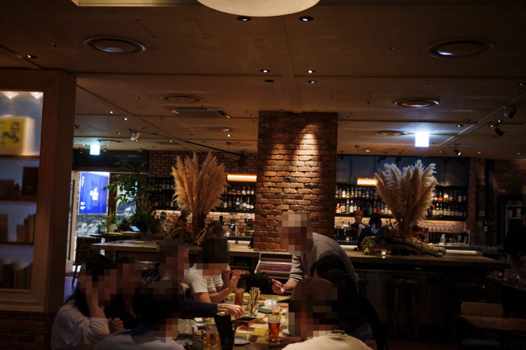 『ブルックリンパーラー(Brooklyn Parlor)』の店内