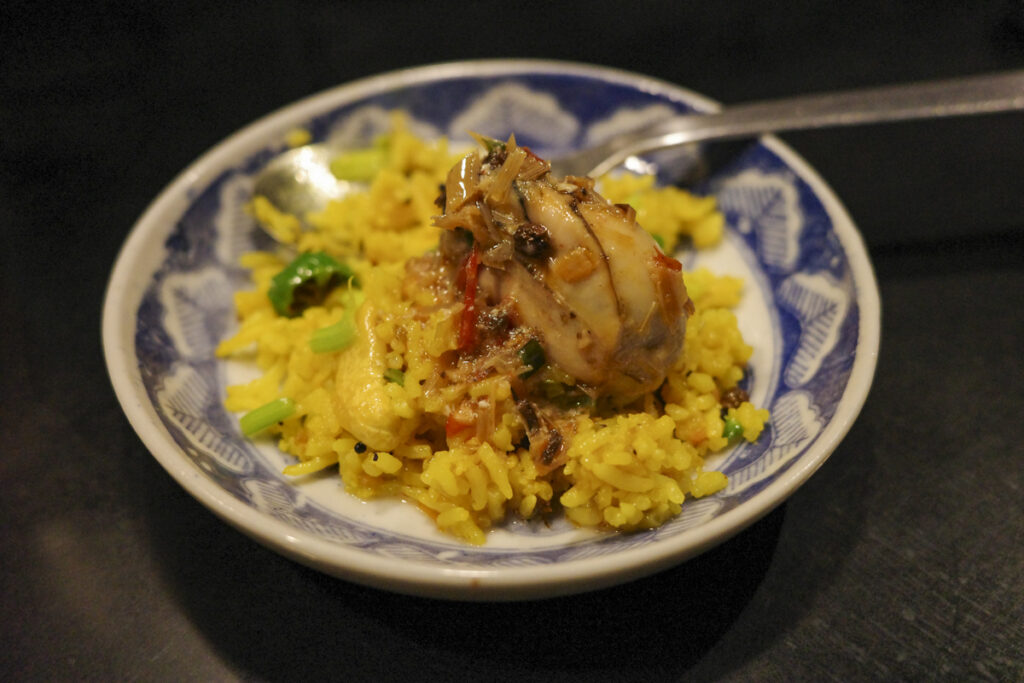 『牧谿(モッケイ)』レモン炒飯 1,000円