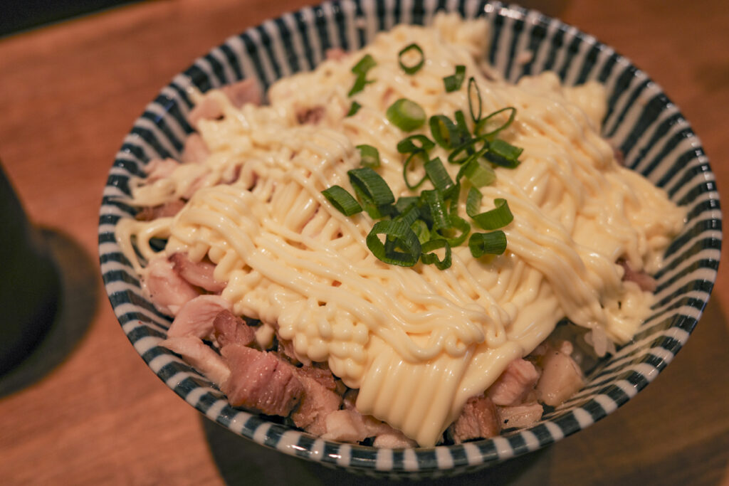 『ラーメン屋 ミタバラボ』チャーマヨご飯 300円