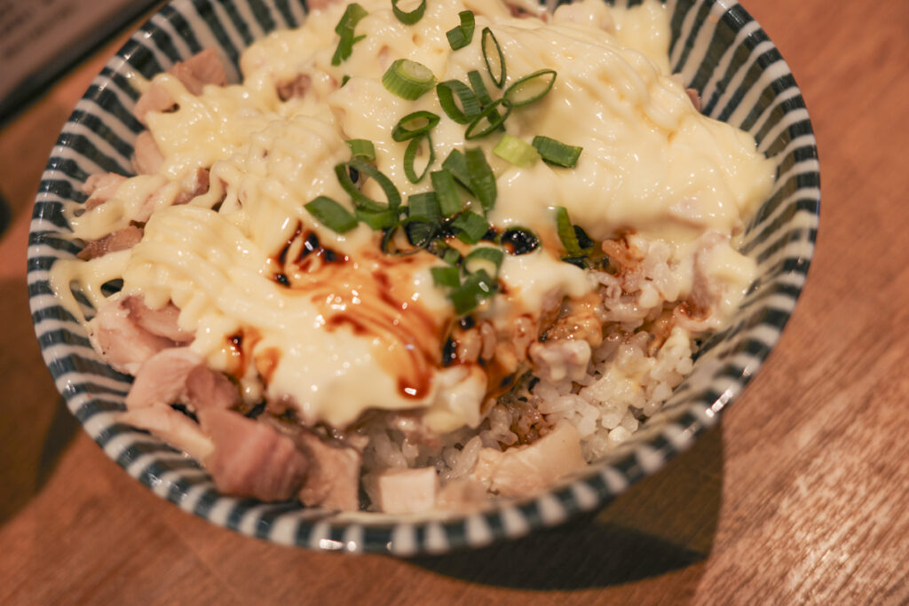 『ラーメン屋 ミタバラボ』チャーマヨご飯 300円
