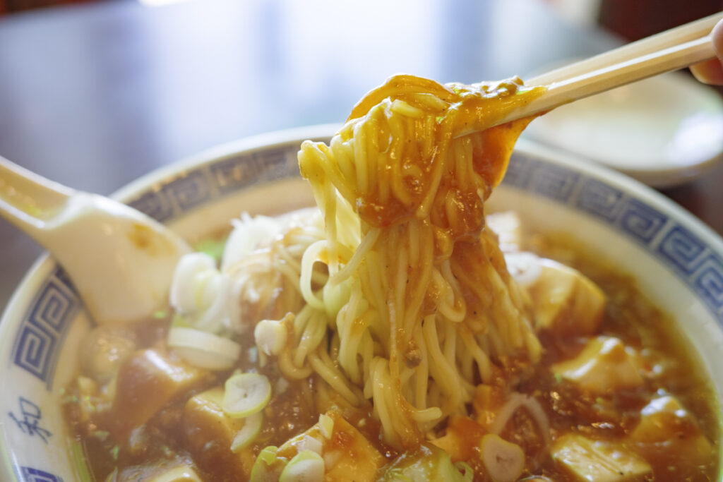 『登喜和』マーボラーメン 900円