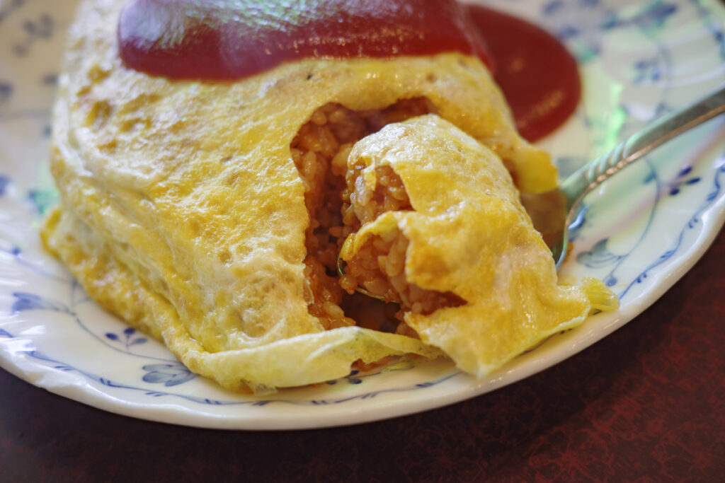 『登喜和』オムライス 1,000円