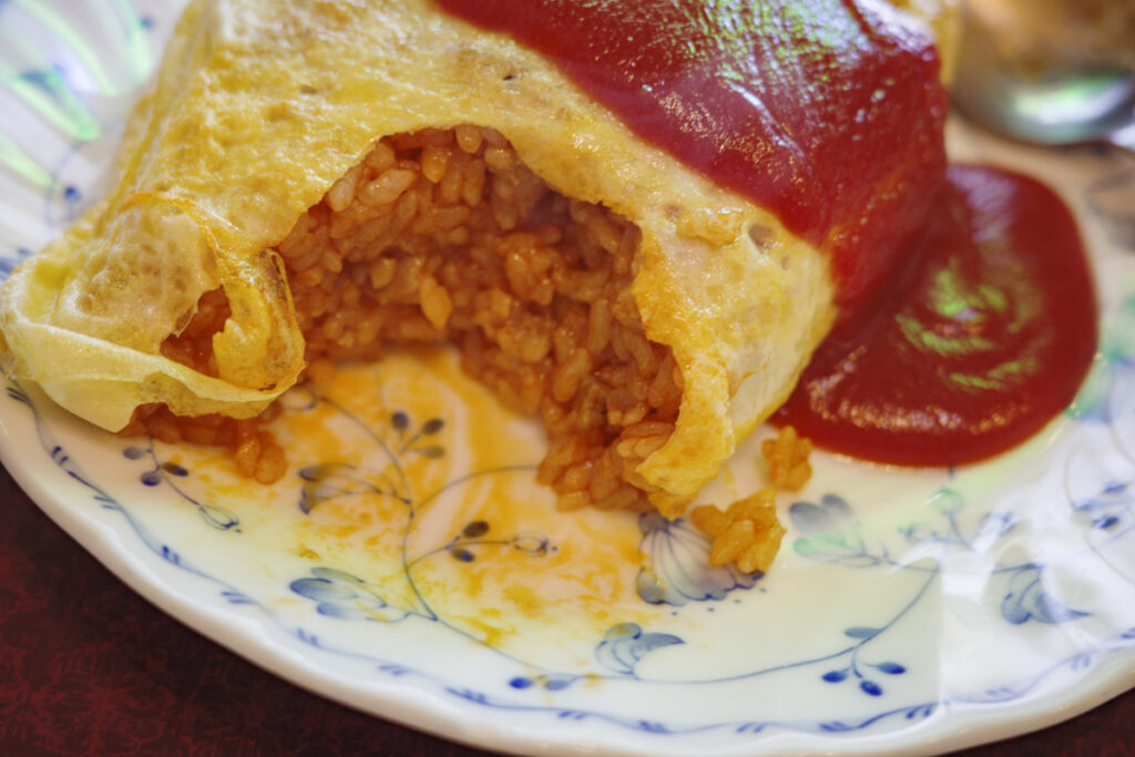 『登喜和』オムライス 1,000円